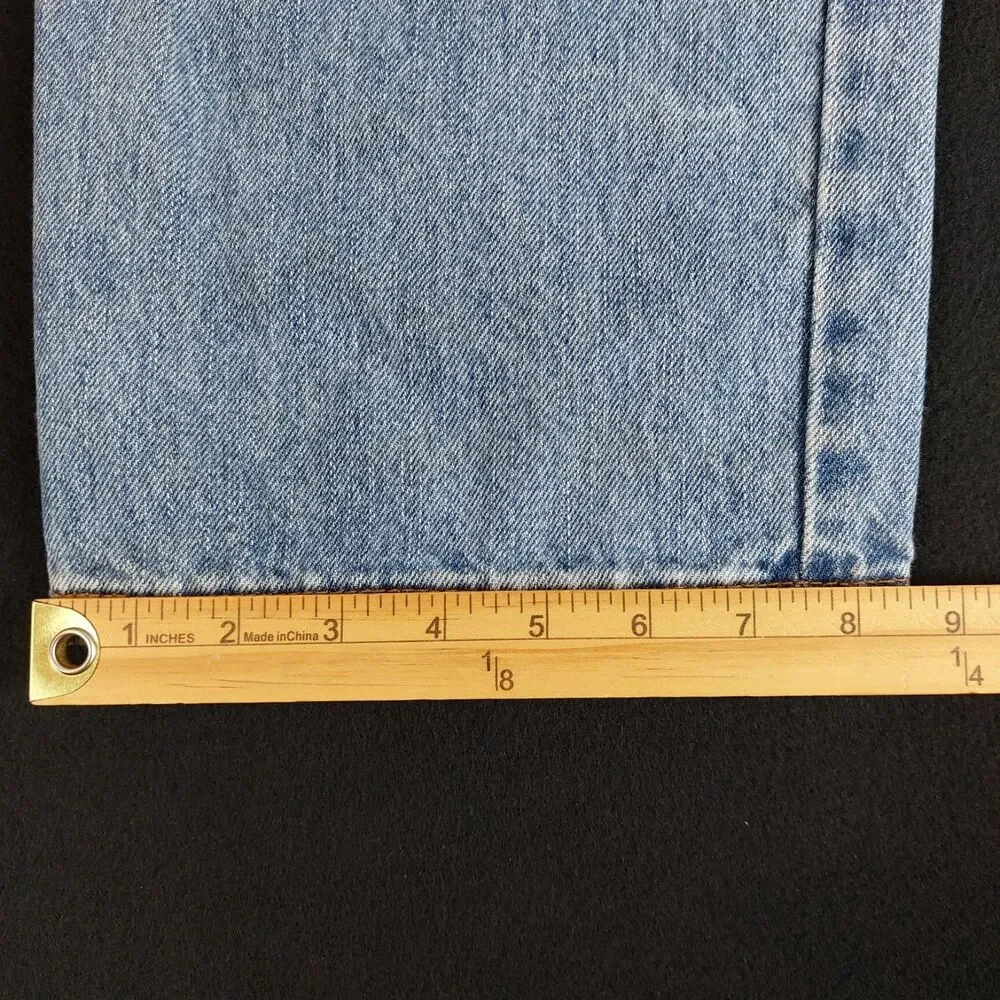 Levi's 550 Relaxed Fit Jeans Men's 38x34 Blue Natural Fade High Rise
